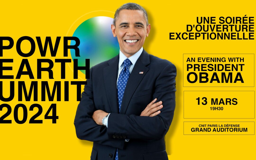 Du 14 au 15 mars 2024 – POwR Earth Summit à Paris